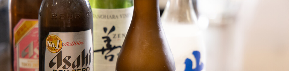 生ビール / 瓶ビール / 酎ハイ / ソフトドリンクのイメージカット